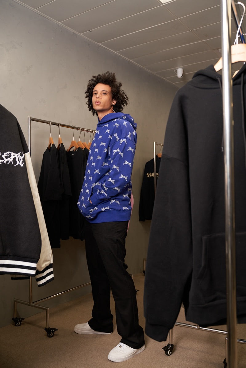 SKUNK GALLERY Logo Full Print Hoodie