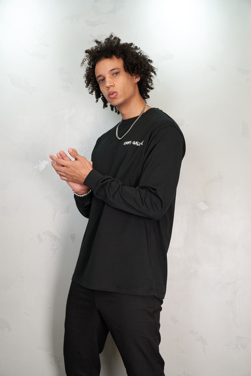 SKUNK GALLERY Long Sleeve Shirt BLACK