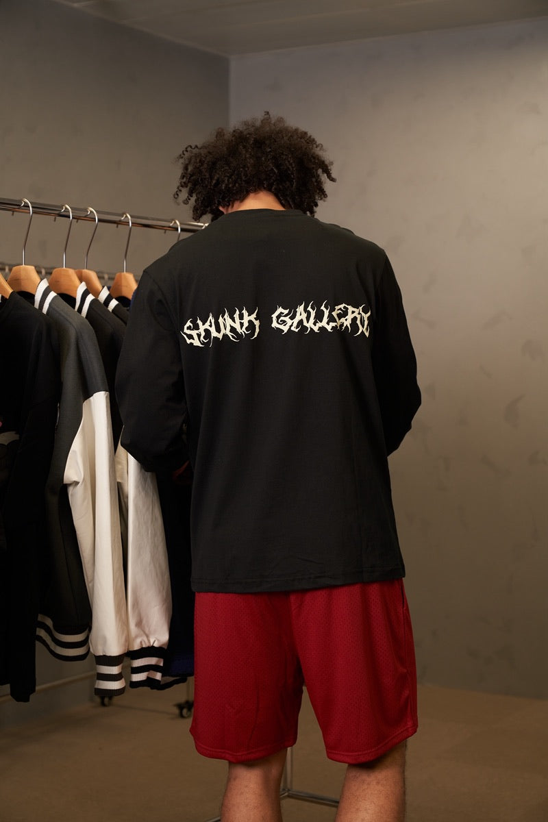 SKUNK GALLERY Long Sleeve Shirt BLACK