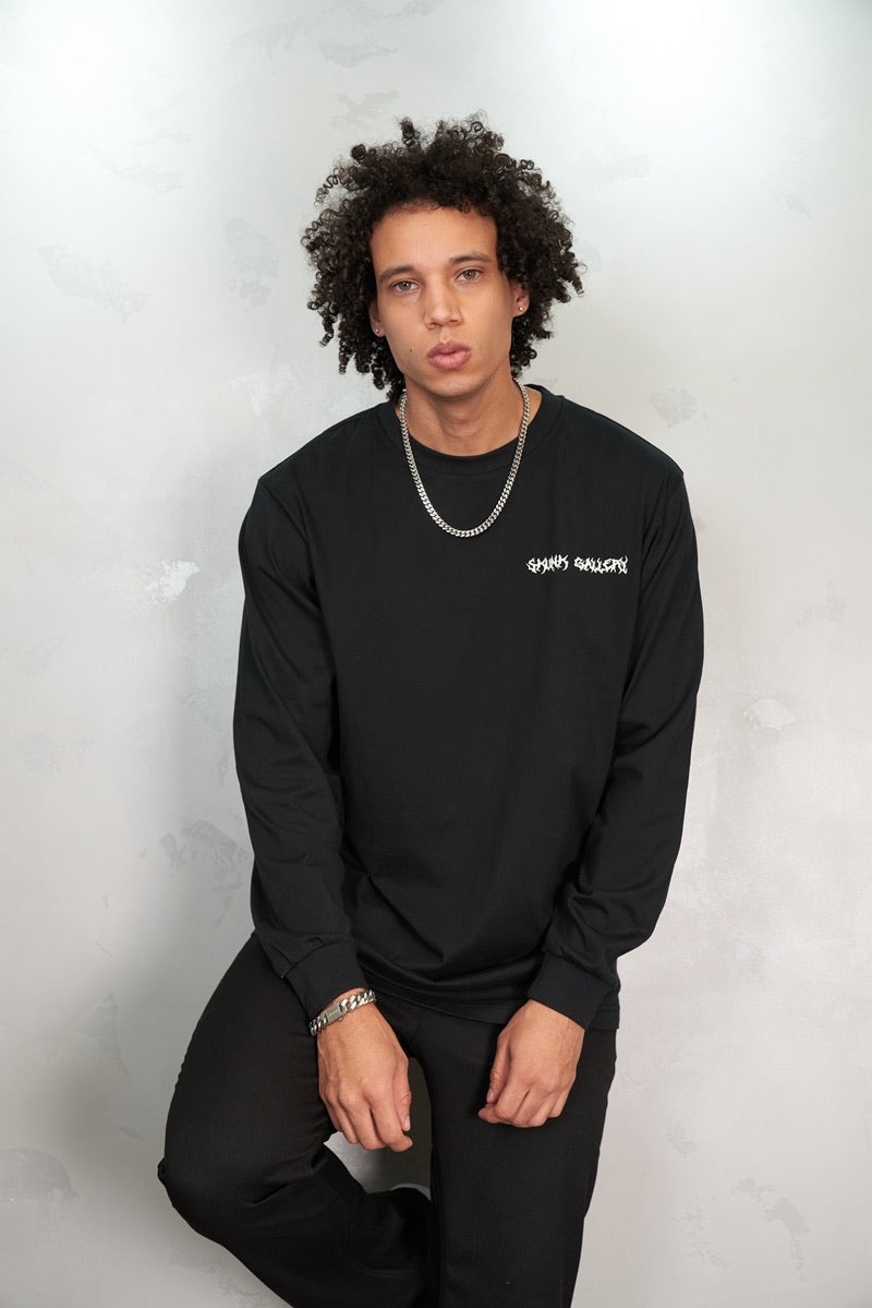 SKUNK GALLERY Long Sleeve Shirt BLACK