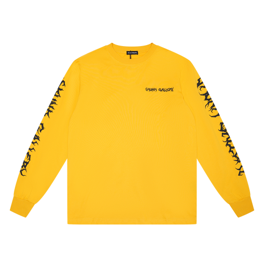 SKUNK GALLERY Long Sleeve Shirt FW23 YELLOW