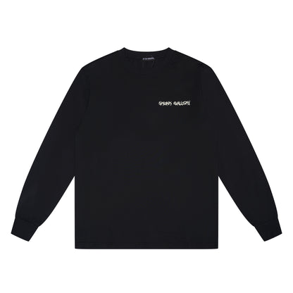 SKUNK GALLERY Long Sleeve Shirt BLACK