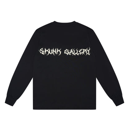 SKUNK GALLERY Long Sleeve Shirt BLACK