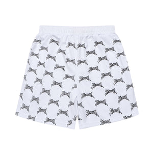 SKUNK GALLERY Logo Full Print Shorts