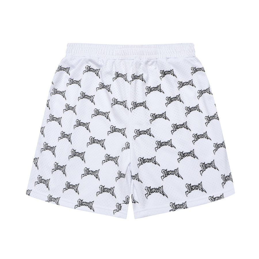 SKUNK GALLERY Logo Full Print Shorts